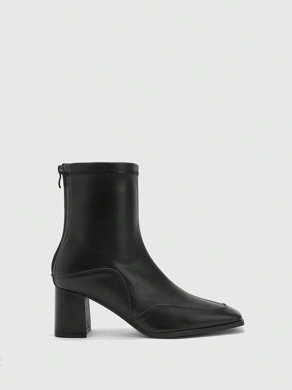 CUCCOO BIZCHIC Classic Western-Style Women's Low-Heeled Platform Boots, Suitable For Daily And Festive Occasions In Autumn And Winter