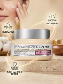 IT Cosmetics Confidence In A Cream Anti-Aging Hydrating Moisturizer 60 Ml - White - View 3