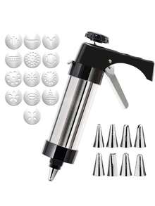 Cookie Gun Squeezing Biscuit Machine Cream Hanging Gun Hanging Mouth Bean Melting Household Hanging Gun - Multicolor - View 3
