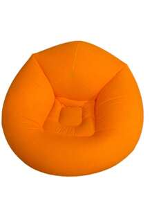 1pc Portable Inflatable Outdoor Leisure Chair, Soft Comfortable Spherical Bean Bag Chair, Breathable Pvc, Inflatable Sofa For Living Room, Balcony, Camping - Multicolor - View 13