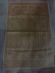 Karpet Raschel Tebal Bertekstur Bunga Timbul dengan Rumbai, Warna-warni Polos, Lembut dan Mewah untuk Ruang Tamu, Kamar Tidur, Pintu Masuk, Dekorasi Rumah Dalam Ruangan - MultiWarna - View 8