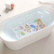 1pc Bath Mat, Non Slip, Cartoon Shower Mat Anti Slip With Suction Cups Machine Washable - Multicolor - View 9