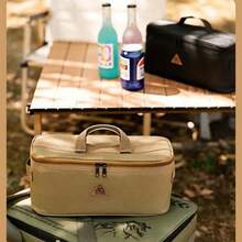 Practical Portable Nylon Kitchenware Storage Bag For Camping, Barbecues And Travel-Easily Organize Outdoor Utensils Such As Knives And Spoons (Single Storage Bag-Excluding Tableware) - 1pc - View 2