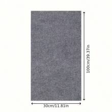 1pc Multi-Color Self-Adhesive Cat Scratch Pad, Residue-Free Removable Anti-Scratch Surface Polyester Felt Cat-Friendly Design, Suitable For Walls And Furniture Indoor, Modern Style Indoor Cat Scratching Board Furniture Protection - 100 X 30 cm - View 3