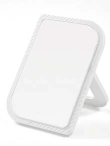 Simple Desktop Makeup Mirror, Freestanding & Wall‑Mountable Single‑Sided Vanity Mirror, High‑Definition Dressing Mirror For Student Dormitory Bedroom Tabletop Use - Multicolor - View 10