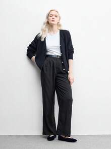 CUCCOO BIZCHIC 女款日常通勤休閒百搭時尚鞋 - 深藍色 - 查看 3