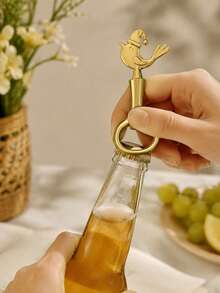 SHEIN Christmas Themed Bottle Opener, Cute Small Gift For Xmas Holiday & European American Party Supplies - View 2