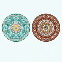 Heat Resistant Tea Mat, Coaster, Insulation Mat, Dining Table Mat, Plate Mat - Multicolor - View 2