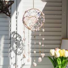 1pc Colorful Sun Catcher, Heart-Shaped Crystal WindChime, Crystal Pendant, Sun Catcher, Home Decor,Birthday Gift, Valentine's Day Gift - multicolor - View 8