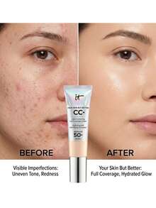 IT Cosmetics CC+ Cream Full-Coverage Foundation SPF50 Fair Light 32 Ml - Fair Light - View 3