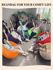 Foldable Inflatable Outdoor Leisure Lounge Chair, Suitable For Living Room, Camping, Picnic, Outdoor Seating, Spherical Design, Compact Furniture, Easy To Carry Foldable, Travel Essential, Sunbathing, Meditation - A - View 5