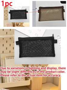1pc Floral Pencil Case, Large Capacity Soft Pencil Pouch, Suitable For Students And Women, Multi-Functional Pen Storage Bag, Essential For School And Travel, Desktop Stationery Organizer, Classroom Bedroom Office Accessory - Multicolor - View 12