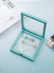 2600pcs Soft Clay Beading Kit, Vacation-Themed Jewelry Making Set With Turquoise Shells Starfish Natural Stones, DIY Summer Friendship Bracelets Supplies For Travel Craft Party - Multicolor - View 4
