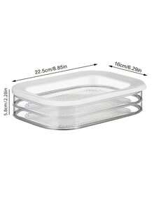 1/2/3/4‑Tier Stackable Food Storage Containers, Leak‑Proof Sealed Food Keeper For Refrigerator - Multicolor - View 3
