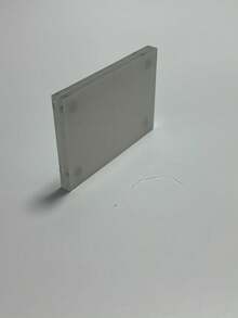 Acrylic Table Card Transparent Price Table Card Acrylic Photo Frame Desktop Painting Decorative Frame - Clear - View 6