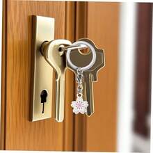 Cute Heart Bell Couple Japanese‑Style Heart Water Sound Bell Mobile Phone Keychain Bag Charm - multicolor - View 3