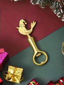 SHEIN Christmas Themed Bottle Opener, Cute Small Gift For Xmas Holiday & European American Party Supplies - View 10