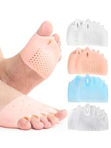 2PCS 5-Toe Separator Toe Overlap Prevention Pads, Forefoot Care Pressure Relief Anti-Friction - Multicolor - View 7