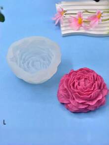 Flower Shaped Molds, Set Of 4 Sizes, Non-Stick Flexible, Durable Reusable, Perfect For Baking, Cake Decorating, Chocolate Candy Making, Soap Crafting, DIY Projects, Party Favors, Wedding Treats - White - View 6