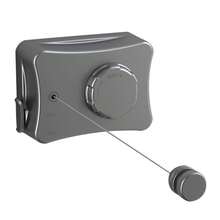 1pc Retractable Invisible Indoor/Balcony Steel Clothesline, Bathroom Retractable Clothesline,Spring,Minimalist,Summer Tops - Multicolor - View 9