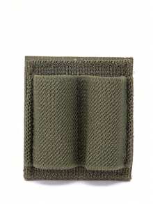 1/10PCS 2-Hole Shotgun Shell Holder Patch, 7.62MM Tactical Hook And Loop Patch, Ammo Pouch Accessory, Loose Tool Magic Sticker For Outdoor Hunting - Multicolor - View 19