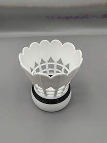 1PC 3D Printed Shuttlecock Shape Pen Holder Desk Organizer Sculpture Decor Art Craft For Office Study Home Desktop Display Collection Gift For Badminton Fans Players - Multicolor - View 6