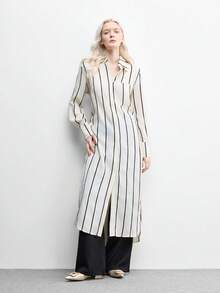 CUCCOO BIZCHIC 女款時尚尖頭平底鞋，適合聖誕節與春季穿著 - 淺金色 - 查看 3