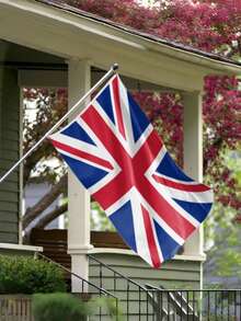 1件 150cm*90cm 英國國旗 Union Jack 適用於室內外花園露台居家牆面裝飾、街頭派對慶典、皇室婚禮禧年活動、酒吧與學校展示 - 旗子 - 查看 2