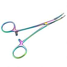 13 Cm (5‑Inch) Pet Grooming Hemostat, Professional Wound‑Stopping Tool For Dog And Cat Clinics, Japanese Stainless‑Steel Colored Stainless‑Steel Hemostat, Straight‑Tip Electroplated Pet Ear Hair Removal Forceps, Grooming Tool - Multicolor - View 15