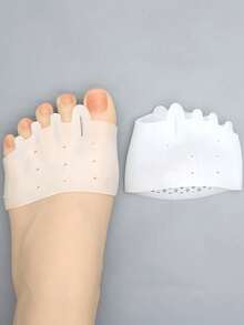 2PCS 5-Toe Separator Toe Overlap Prevention Pads, Forefoot Care Pressure Relief Anti-Friction - Multicolor - View 1