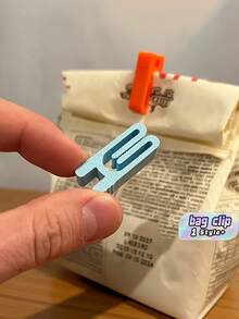 10PCS Random Set Bag Sealing Clips, Lightweight Durable Plastic Kitchen Clips, Airtight Reusable Sealer For Pantry, Fridge, Freezer, Home Organization, Small Kitchen Tool, Household Essentials, Multi-Purpose Bag Holder - multicolor - View 1