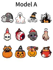 Halloween Hanging Decorations For Holiday Parties, Pumpkin And Ghost Tags, Atmosphere Accessories - Halloween pendant - View 3
