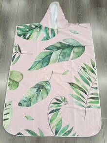 1pc Hooded Surf Changing Robe, Wearable Beach Towel, Quick-Dry Microfiber Wetsuit Changing Towel With Pockets, Suitable For Male And Female Surfers - Multicolor - View 8