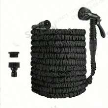 Expandable Garden Hose, Flexible Magic Water Hose For Yard, Daily Watering Tool, High Pressure Car Wash Cleaning Gun, 25ft-200ft - one size fits all - View 2