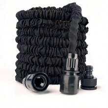 Expandable Garden Hose, Flexible Magic Water Hose For Yard, Daily Watering Tool, High Pressure Car Wash Cleaning Gun, 25ft-200ft - one size fits all - View 3