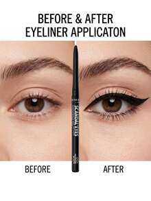 Rimmel سكاندال آيز إكساجرات عيون محددة 001 أسود مكثف 0.35 جم - 001 Intense Black - مشاهدة 2