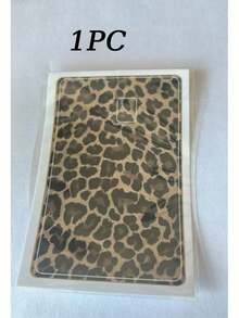 1pc Simulated Leopard Print Credit Card Sticker, High-End Texture DIY Sticker, The Same Style As Beauty Bloggers, A Must-Have For Social Media Leopard Print Enthusiasts, Perfect For Decorating Transit Cards, Campus Cards, And Credit Cards - Multicolor - View 16