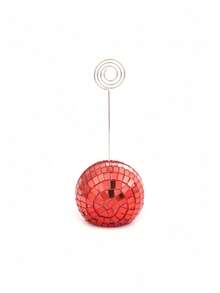 1/10PCS Multi Color Shiny Disco Ball Business Card Holder Display Rack Photo Holder Desktop Mirror Ball Number Stand For Wedding Party Christmas New Year Celebration Table Decor Home Office Ornament Gift Idea - multicolor - View 9