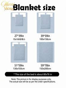 Muroi Mono 1pc Christmas Pattern Blanket, Made Of Flannel Material, Is Soft And Comfortable. It Is Suitable For Beds, Living Rooms And Sofas. It Is Suitable For All Seasons And Is An Excellent Choice For Daily Decorations, Home Decorations And Christmas Gifts. - Christmas - View 2