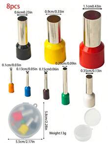 8/40 Pieces Round Clay Cutters Earring Hole Hollow Round Cutter Diy Pottery Tools Polymer Clay Tools - Clay Cutting Mold - View 4