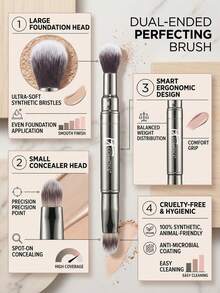 IT Cosmetics Heavenly Luxe Dual Airbrush Concealer Brush 2 - Maple - View 2