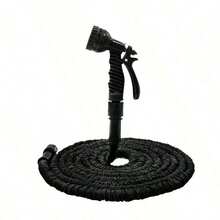 Expandable Garden Hose, Flexible Magic Water Hose For Yard, Daily Watering Tool, High Pressure Car Wash Cleaning Gun, 25ft-200ft - one size fits all - View 5