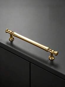 Made Of Solid Zinc Alloy For Sturdy And Long‑Lasting Performance. Bright Gold Glossy Finish Delivers Elegant French Luxury Style. Single‑Hole Design For Quick And Easy Installation. Perfect Match For Wardrobe, Cabinet, Drawer And Various Home - multicolor - View 14