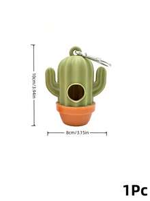PETSIN 1PC Practical Pet Poop Bag Dispenser Cute Cactus Durable Material Dog Waste Bag Leash-Mountable Compact Pet Waste Container Hands-Free Poop Bag Organizer For Daily Dog Walks Outdoor Activities Great Gift Choice For Dog Owners - Multicolor - View 18