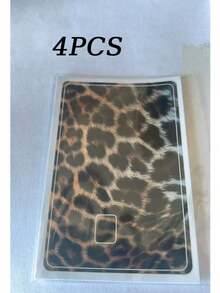 1pc Simulated Leopard Print Credit Card Sticker, High-End Texture DIY Sticker, The Same Style As Beauty Bloggers, A Must-Have For Social Media Leopard Print Enthusiasts, Perfect For Decorating Transit Cards, Campus Cards, And Credit Cards - Multicolor - View 17