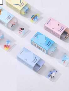 Random Color 24pcs Cute Cartoon Fruit Scented Erasers, Student Rewards, Learning Supplies, Office Stationery Gifts Back To School - multicolor - View 10