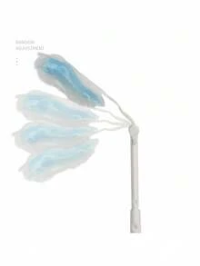 1PC Disposable Electrostatic Extendable Telescopic Duster For Home Car Office Garage Kitchen Bathroom Cleaning Dust Removal Efficient Portable Lightweight Tool Gift - Blue - View 6
