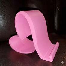 Heart-Shaped Phone Stand | 3D Printed Universal Tablet Holder, Home, Office, Party Decor Desktop Storage Rack, Suitable For Birthday, Holiday, Wedding/Birthday, Bride-To-Be Gift, Bridesmaid Gift, Bachelorette Party, Creative Gift For Friends, - Multicolor - View 14