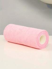 50PCS/1Roll Multi Colors Reusable Microfiber Towel Roll, Individually Wrapped Tear Off Design, Heavy Duty Super Absorbent Quick Dry Cleaning Cloth, For Kitchen Bathroom Outdoor RV 50+ Uses, Jumbo Roll Household Cleaning Supplies, Home Cleaning - Pink - View 5