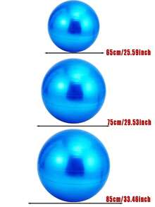 A PVC Yoga Ball For Thickening Body Sensation Training, Fitness Ball For Pregnant Women, Midwifery Exercise, Balance Ball - Multicolor - View 9